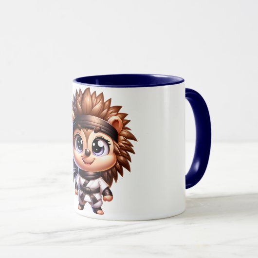 Stachelschwein-Tasse Tasse (VorderseiteRechts)