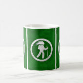 Stachelschwein-Wegmarkierung Kaffeetasse (Mittel)