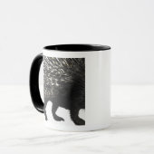 Stachelschweinspulen Tasse (Vorderseite Links)