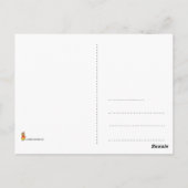 Stachelvogel Postkarte (Rückseite)