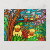 Stachelvogel Postkarte (Vorderseite)