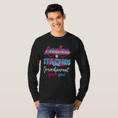 Staches oder Lashes Grandparent-Lieben T-Shirt (Vorne ganz)