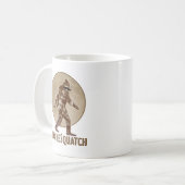 STACHESQUATCH I Schnurrbart, wenn Sie mein Squatch Kaffeetasse (Vorderseite Links)