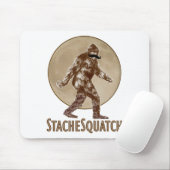 STACHESQUATCH I Schnurrbart, wenn Sie mein Squatch Mousepad (Mit Mouse)