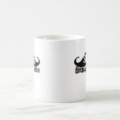 Staching durch den Schnee Kaffeetasse (Mittel)
