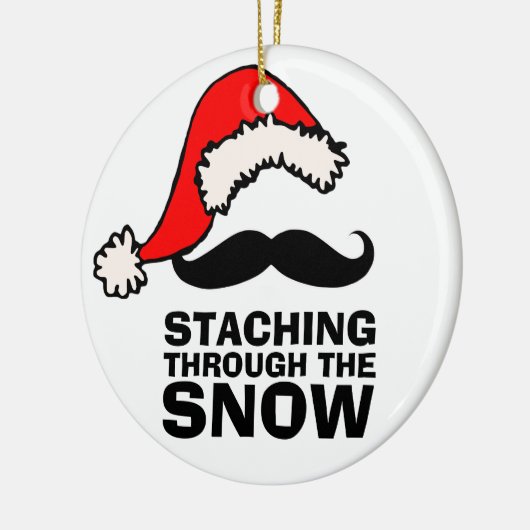 Staching durch die keramikornament (Links)