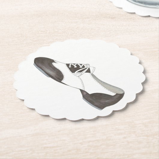 Stachst Showprint Tanzlehrer Tänzerin Tapdance Dec Untersetzer (angewinkelt)