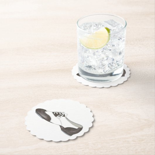 Stachst Showprint Tanzlehrer Tänzerin Tapdance Dec Untersetzer (Vor Ort)