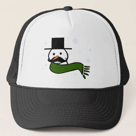 Stachy der Schneemann Truckerkappe (Vorderseite)