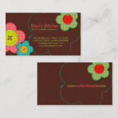 Stacis Stich-Näherin-Mode-Visitenkarte Visitenkarte (Vorne/Hinten)