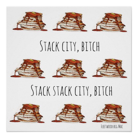 Stack City Poster (Vorderseite)