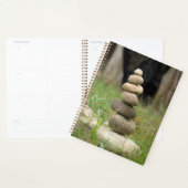 Stack der ausgewogenen Steine Planer (Anzeige)
