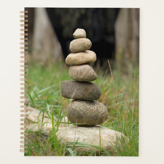 Stack der ausgewogenen Steine Planer (Vorderseite)