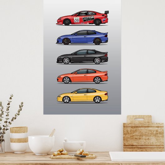 Stack des Holden Monaros Poster (Küche)