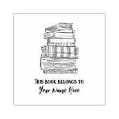 Stack Dies gehört zu Buchzeichen Gummistempel (Prägung)