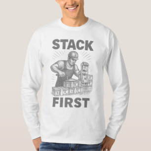 Stack First Financial Empowerment Maurer Stack T-Shirt