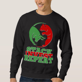Stack Invest Repeat™ Quiet Power Bulls & Bears Sweatshirt