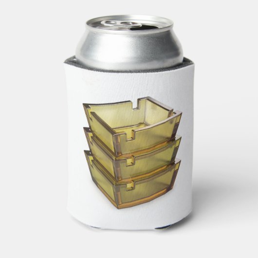 Stack mit Glasfaserkabel Dosenkühler (Kanne Rückseite)