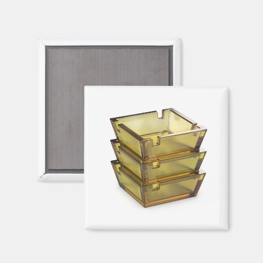 Stack mit Glasfaserkabel Magnet (Vorderseite/Rückseite)