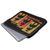 Stack O'Elephants (Personalisierte Clip On) Laptopschutzhülle (Vorne Knopf)