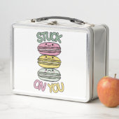 Stack of Cute Kawaii Macarons Metall Brotdose (Beispiel)