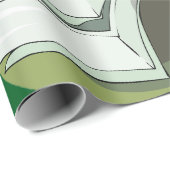 Stack of Money Cash Green Backs Geschenkpapier (Rolleneckpunkt)