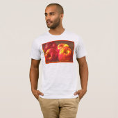 "Stack of Red Apples Fruit" Niedliches Foto. Jetzt T-Shirt (Vorne ganz)