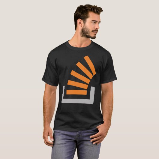Stack Overflow Logo Essential T - Shirt (Vorne ganz)