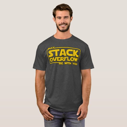 Stack Overflow mit Ihnen devops Programmierer java T-Shirt (Vorne ganz)