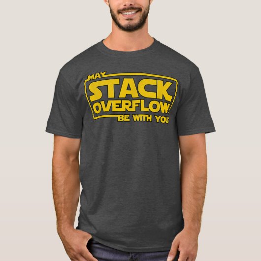 Stack Overflow mit Ihnen devops Programmierer java T-Shirt (Vorderseite)
