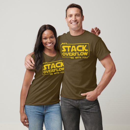 Stack Overflow mit Ihnen devops Programmierer java T-Shirt (Unisex)