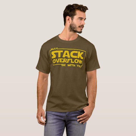 Stack Overflow mit Ihnen devops Programmierer java T-Shirt (Vorne ganz)