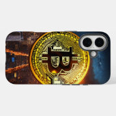 Stack Sats: Bitcoin-Telefonabdeckung Case-Mate iPhone Hülle (Rückseite (Horizontal))