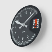 Stack-Tachometer-Uhr Runde Wanduhr (Winkel)