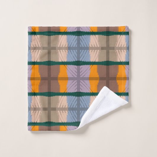 Stackable Mirrored Sensation Pattern Badhandtuch Set (Waschlappen)