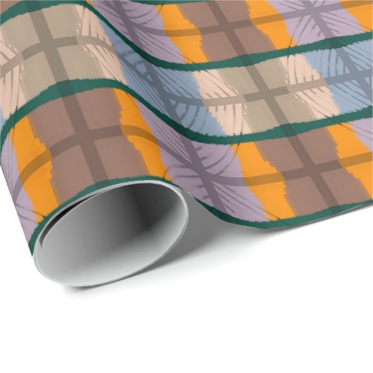 Stackable Mirrored Sensation Pattern Geschenkpapier (Rolleneckpunkt)