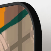 Stackable Mirrored Sensation Pattern Pickleball Schläger (Linke Seite)