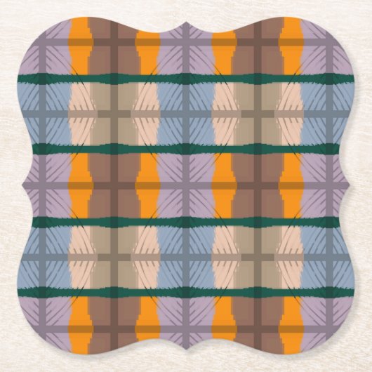 Stackable Mirrored Sensation Pattern Untersetzer (Vorderseite)