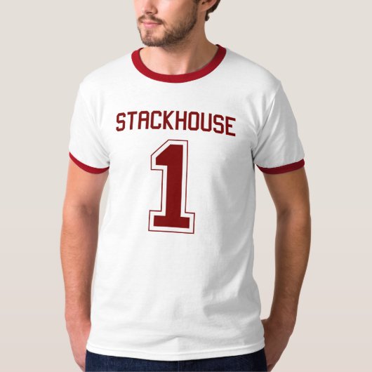 Stackhouse #1 Fußball-Jersey-T - Shirt (Vorderseite)