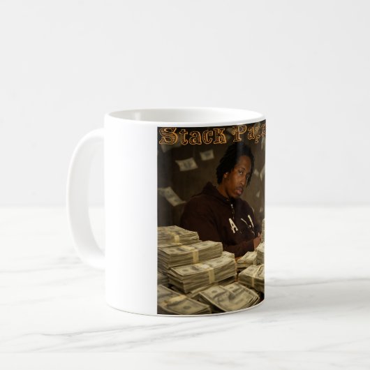 StackPaper Kaffeetasse (Vorderseite Links)