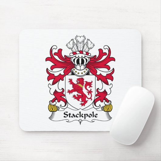 Stackpole Familienwappen Mousepad (Mit Mouse)