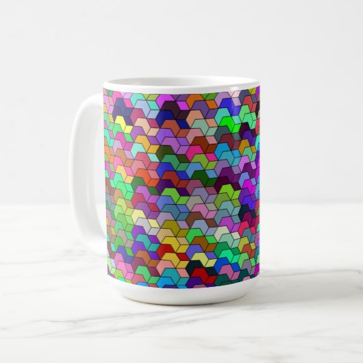 Stacks 15oz Tasse (Vorderseite Links)