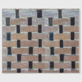 Stacks Brick Pattern Geschenkpapier (Flach)
