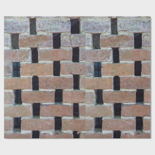 Stacks Brick Pattern Geschenkpapier (Flach)