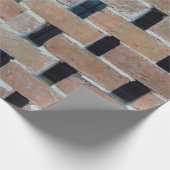 Stacks Brick Pattern Geschenkpapier (Ecke)