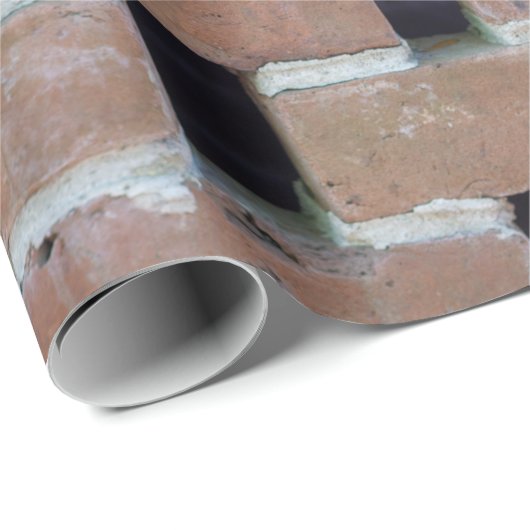 Stacks Brick Pattern Geschenkpapier (Rolleneckpunkt)