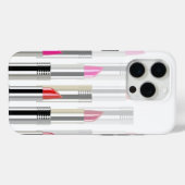 Stacks-Lipstick-Röhren Case-Mate iPhone Hülle (Rückseite (Horizontal))