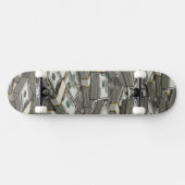 Stacks Of American Hundred Dollar Bills Cash Money Skateboard (Horizontal)