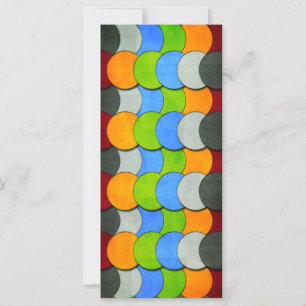 Stackte Kreise, von Shirley Taylor texturiert