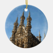 Stadhuis Leuven, Belgien Keramik Ornament (Vorne)